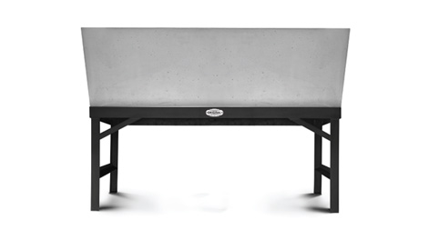 concrete kitchen sink